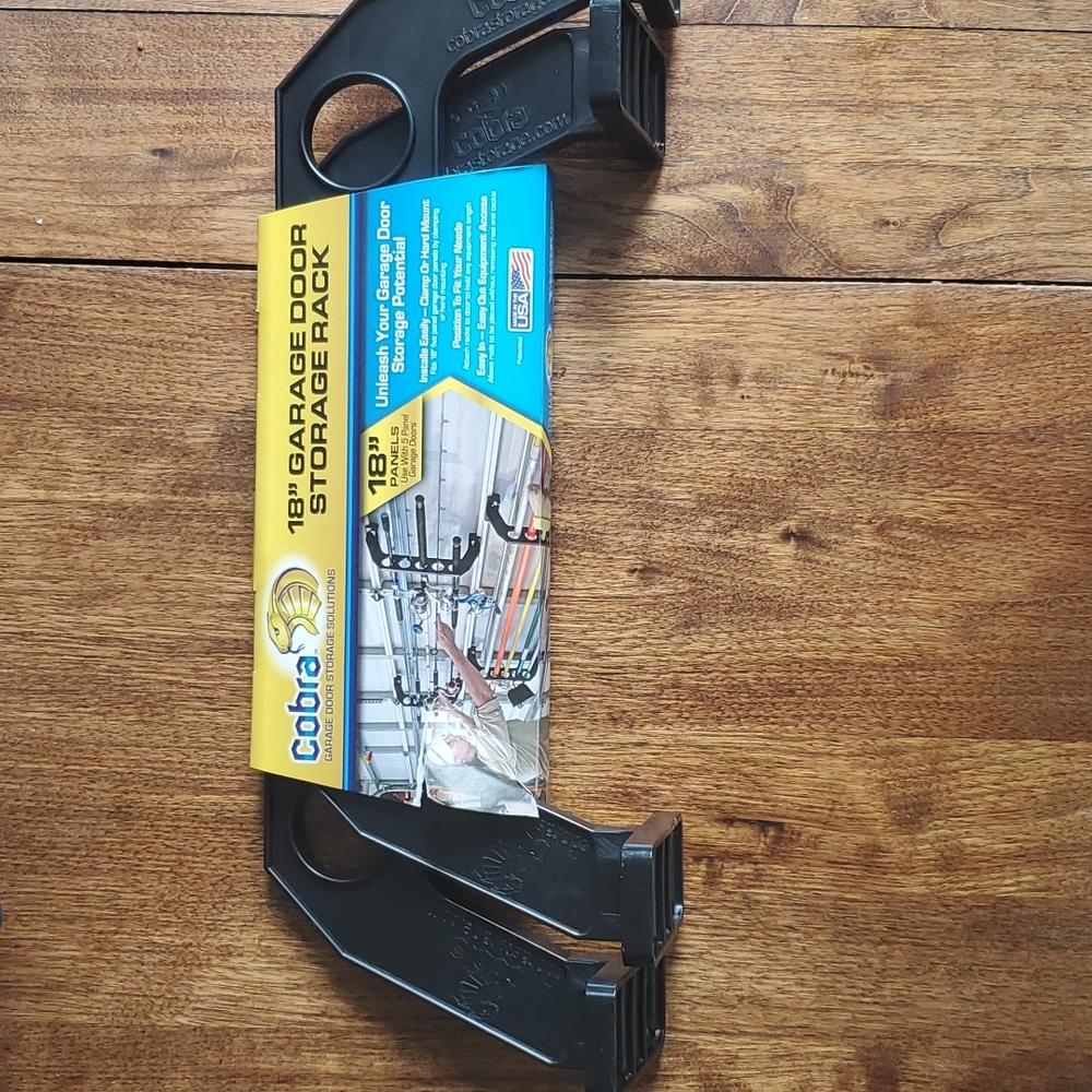 Cobra 18" Garage Door Storage Rack